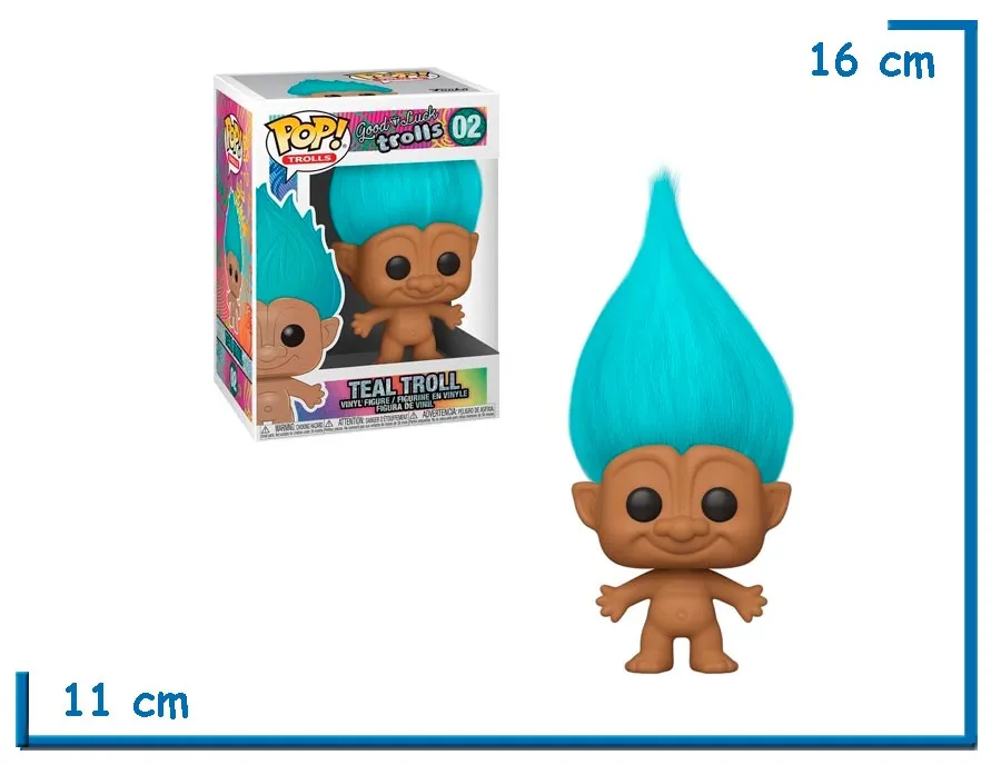 FUNKO POP TEAL TROLL GLT