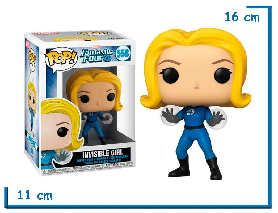 FUNKO POP INVISIBLE GIRL FANTASTIC FOUR