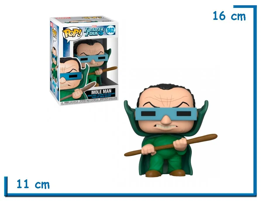 FUNKO POP MOLE MAN FANTASTIC FOUR