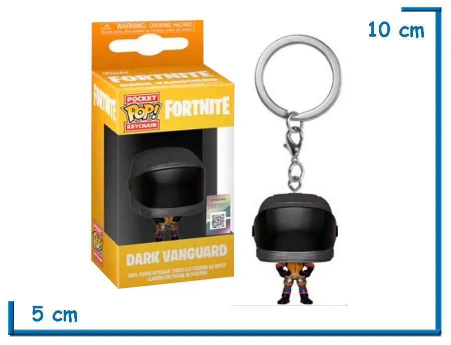 2X1 FUNKO POP LLAVERO DARK VANGUARD FORTNITE