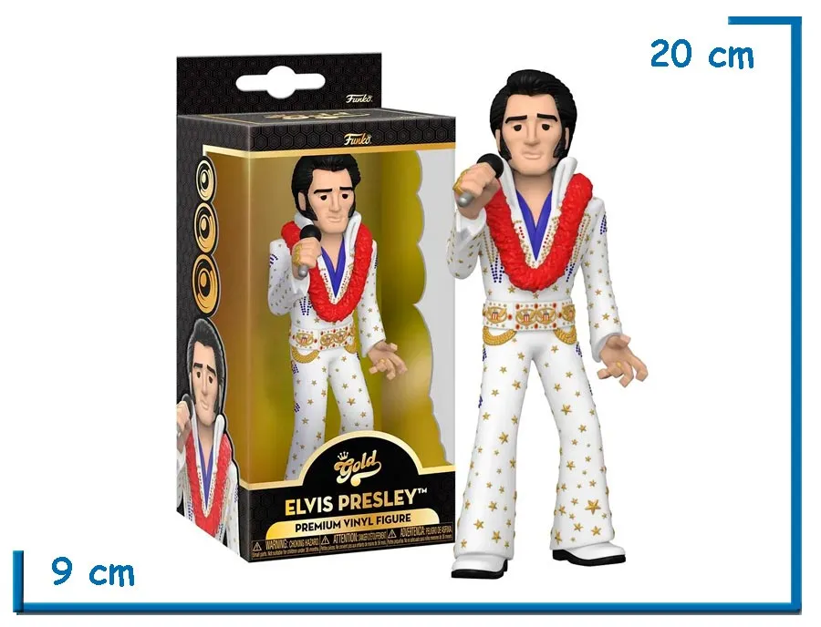 FUNKO GOLD ELVIS PRESLEY VINYL FIGURE