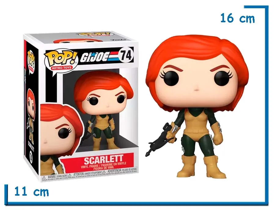 FUNKO POP SCARLETT G.I.JOE