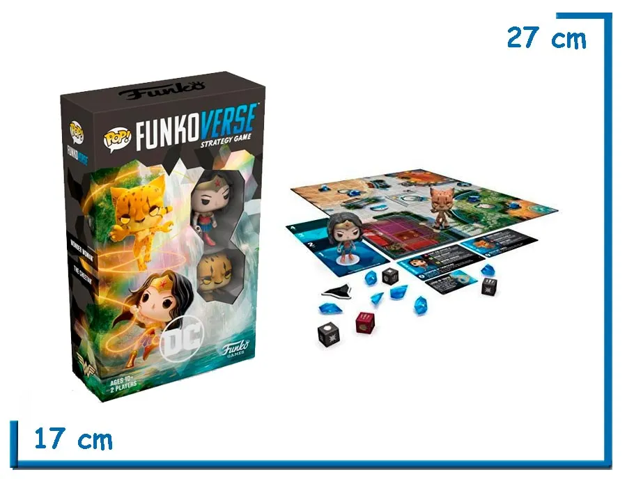 FUNKO POP  2 PACK DC FUNKOVERSE STRATEGY GAME