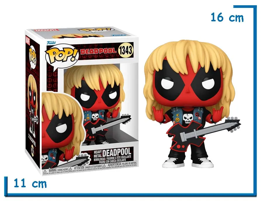 FUNKO POP HEAVY METAL DEADPOOL DEADPOOL