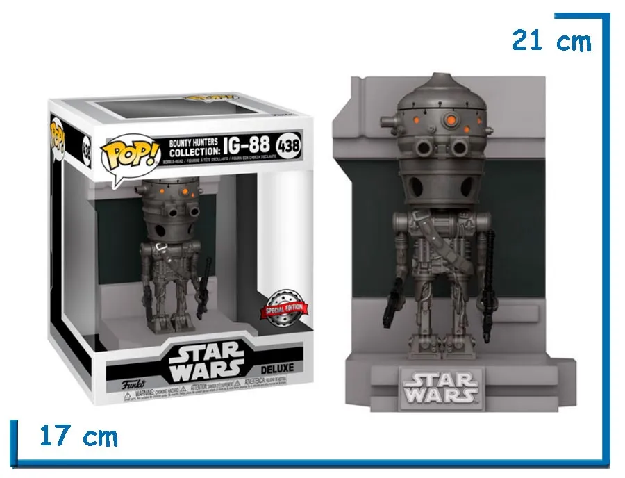 FUNKO POP IG-88 BOUNTY HUNTERS COLLECTION SW XGE