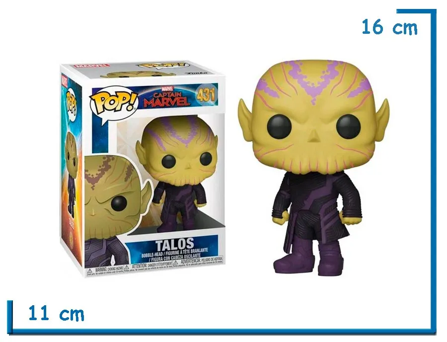 FUNKO POP TALOS CAPTAIN MARVEL