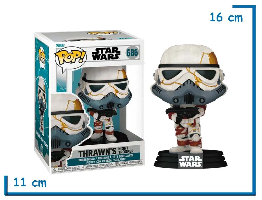 FUNKO POP THRAWNS NIGHT TROOPER (686) STAR WARS