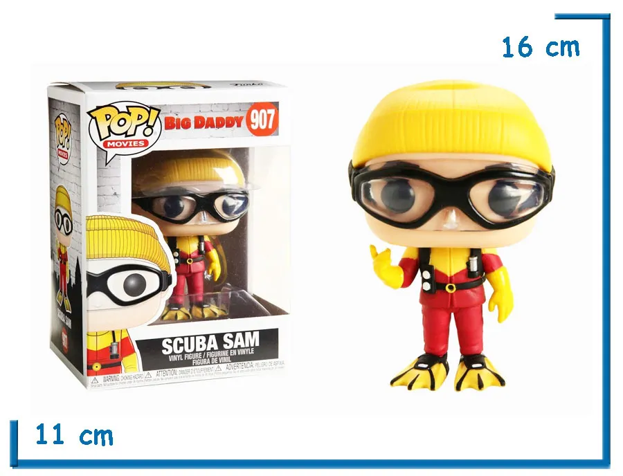 FUNKO POP SCUBA SAM BIG DADDY