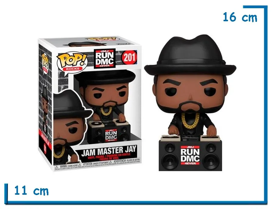 FUNKO POP JAM MASTER JAY RUN DMC