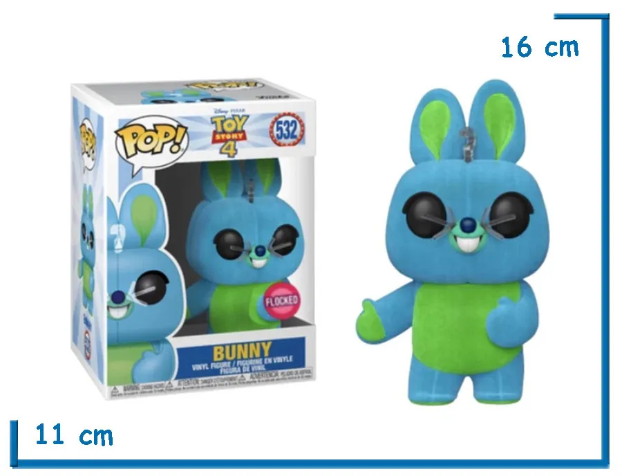 FUNKO POP BUNNY FLOCKED TOY STORY 4