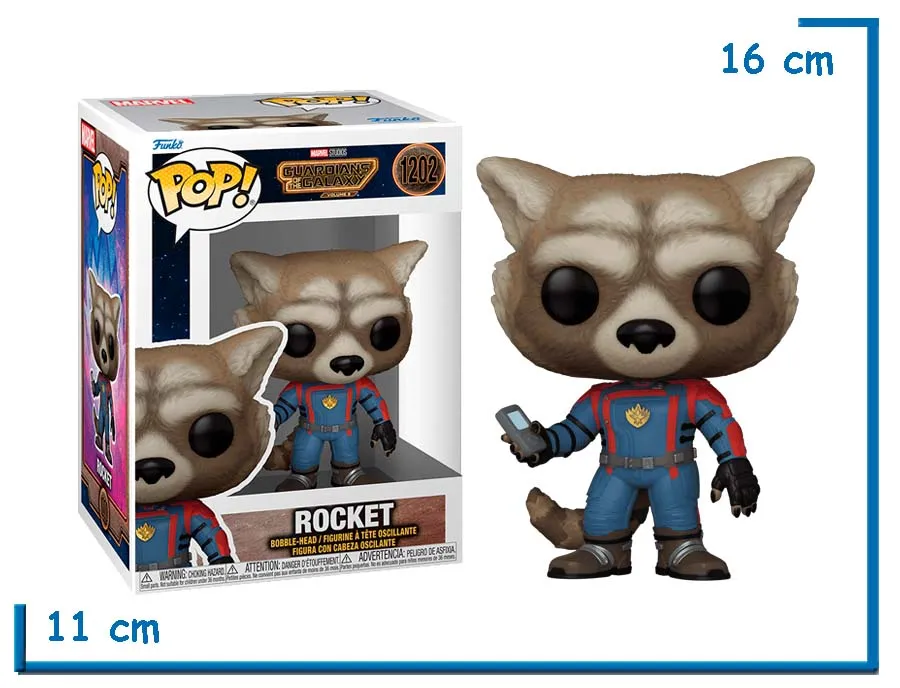 FUNKO POP ROCKET GUARDIANS OF THE GALAXY VOL.3