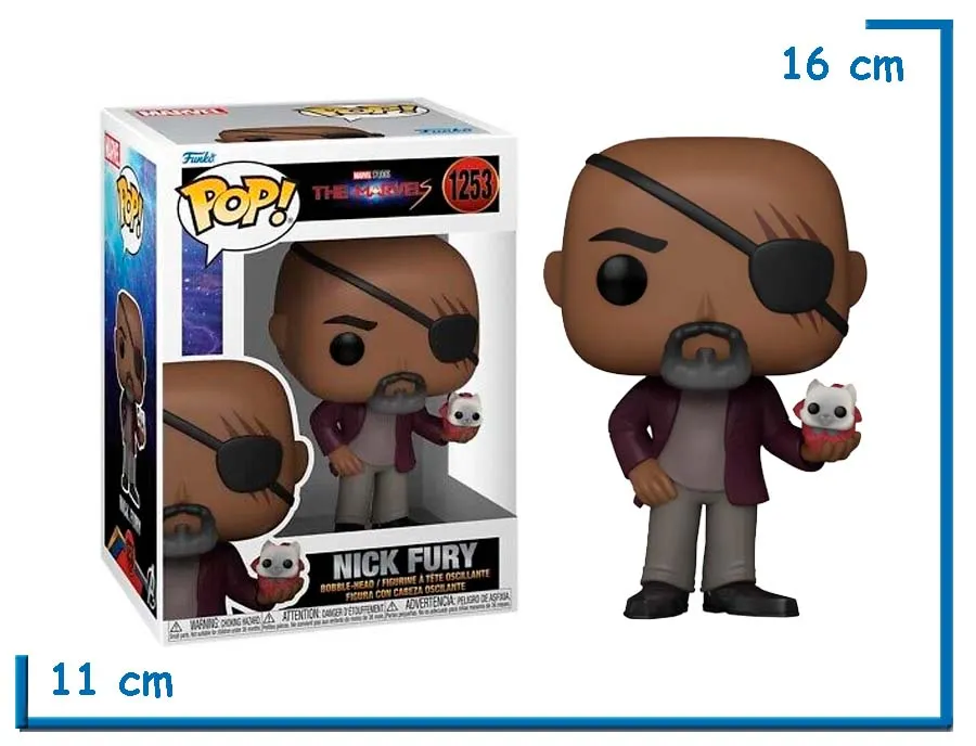 FUNKO POP NICK FURY THE MARVELS