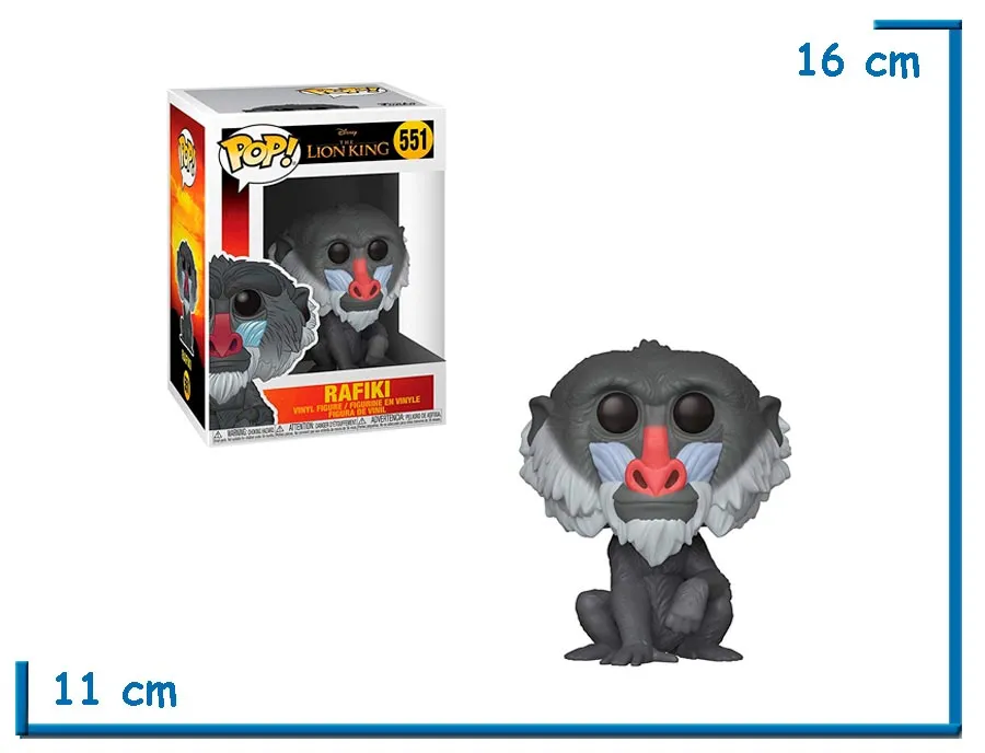 FUNKO POP RAFIKI LION KING (LIVE)