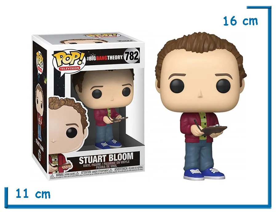 FUNKO POP STUART BLOOM THE BIG BANG THEORY