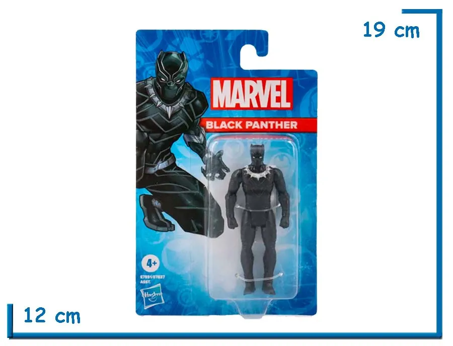 MARVEL BLACK PANTHER FIGURA SEMI ARTICULADA 10CM EN BLISTER
