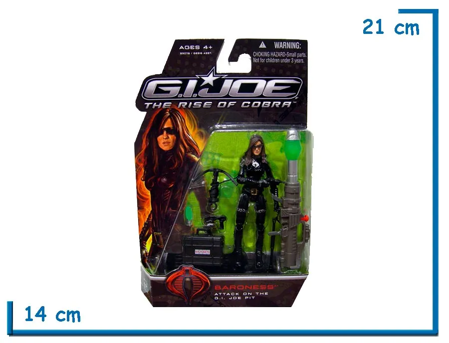 G.I.JOE TROC BARONESS 10CM