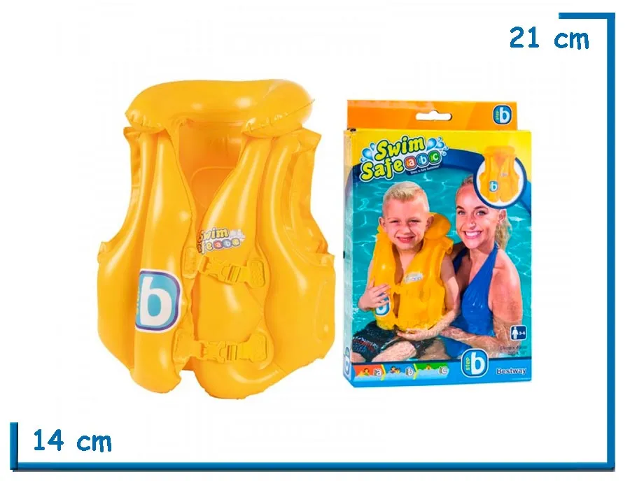 BESTWAY SWIM SAFE ABC CHALECO SALVAVIDAS
