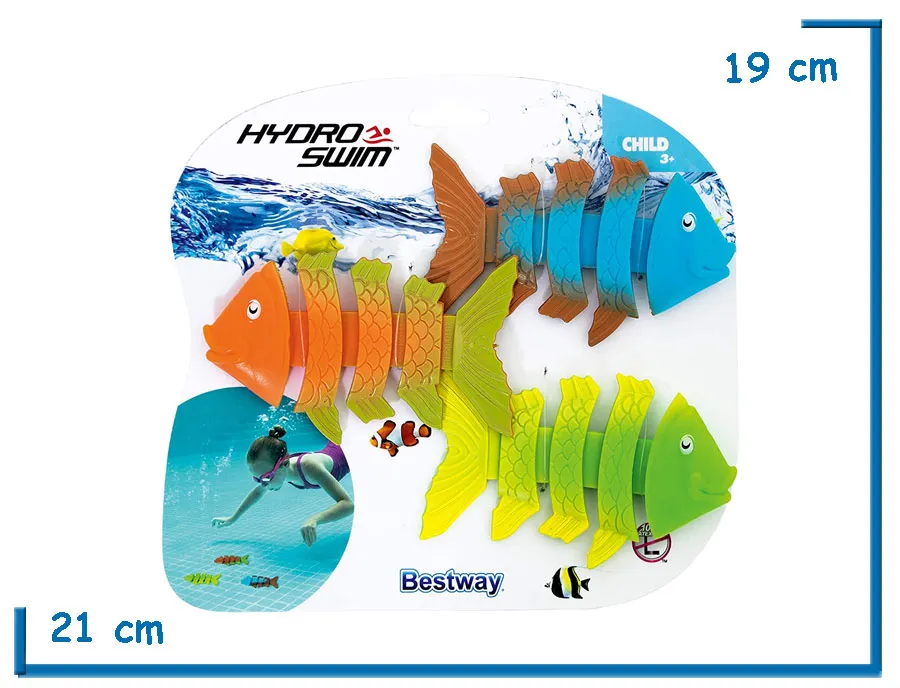 BESTWAY HYDRO SWIM PECES PARA BUCEO