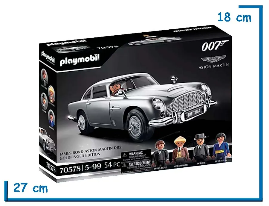 PLAYMOBIL JAMES BOND ASTON MARTIN
