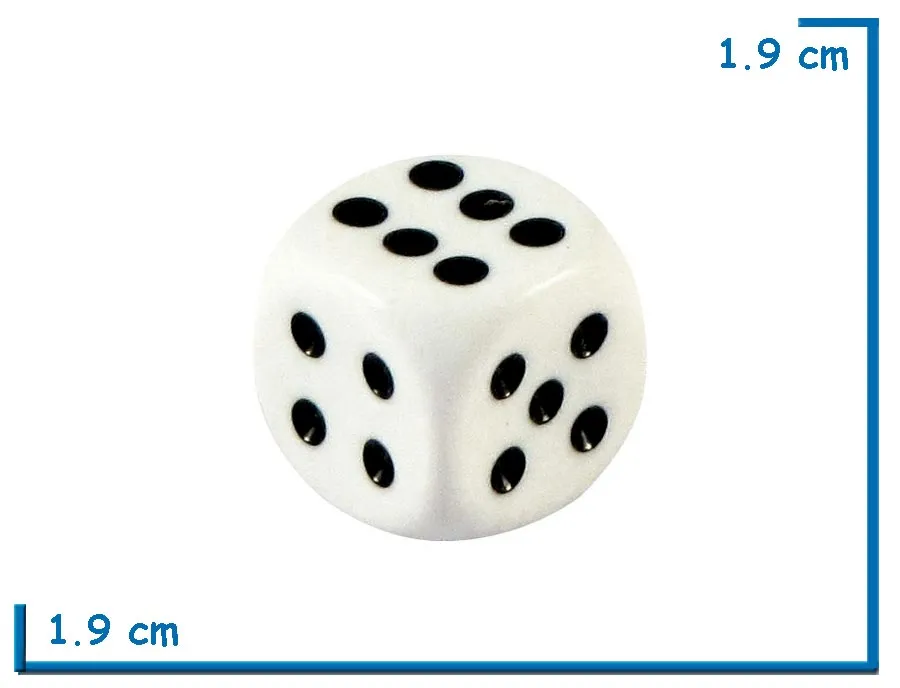 DADO 18MM BLANCO