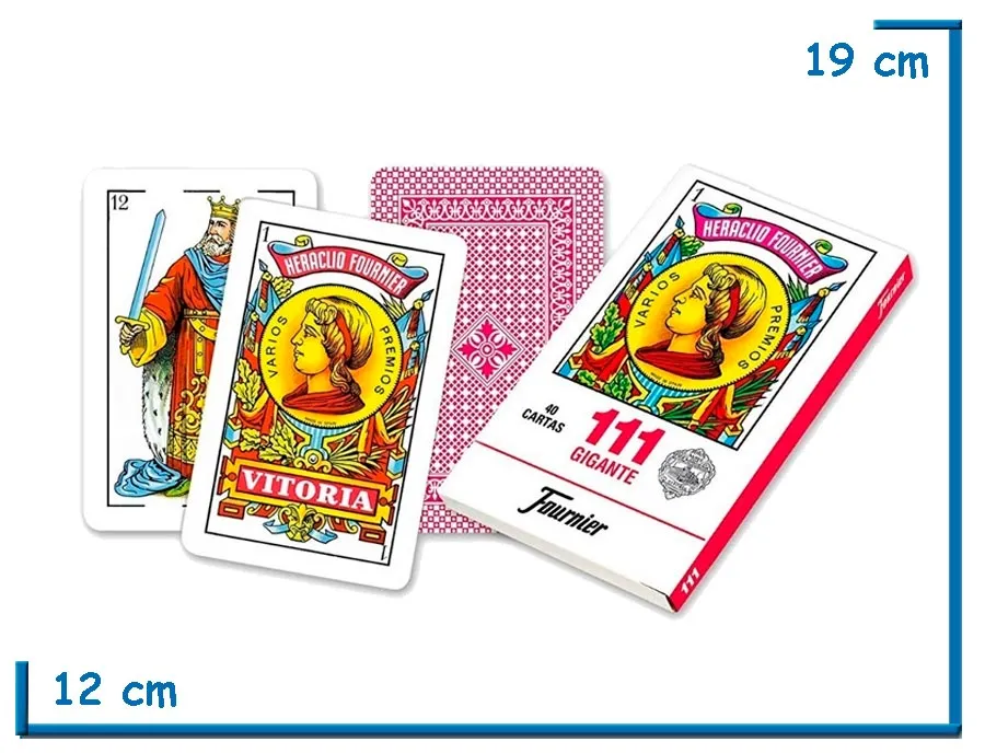 FOURNIER NAIPES ESPA¥OLES 111 GIGANTES X40
