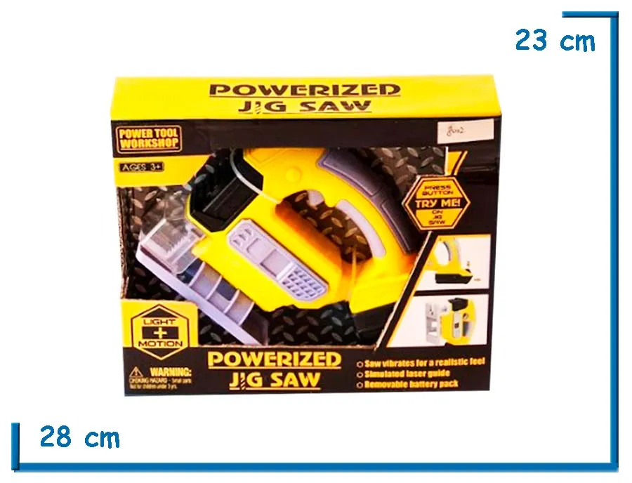 POWER TOOL WORKSHOP SIERRA CON LUZ Y MOVIMIENTO