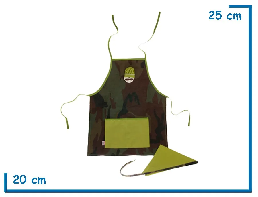 2X1 DELANTAL CON BANDANA