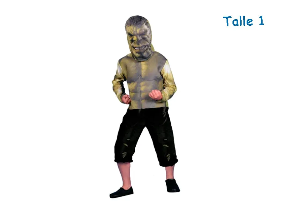 DISFRAZ T.1 HULK INFINITY WAR CLASICO