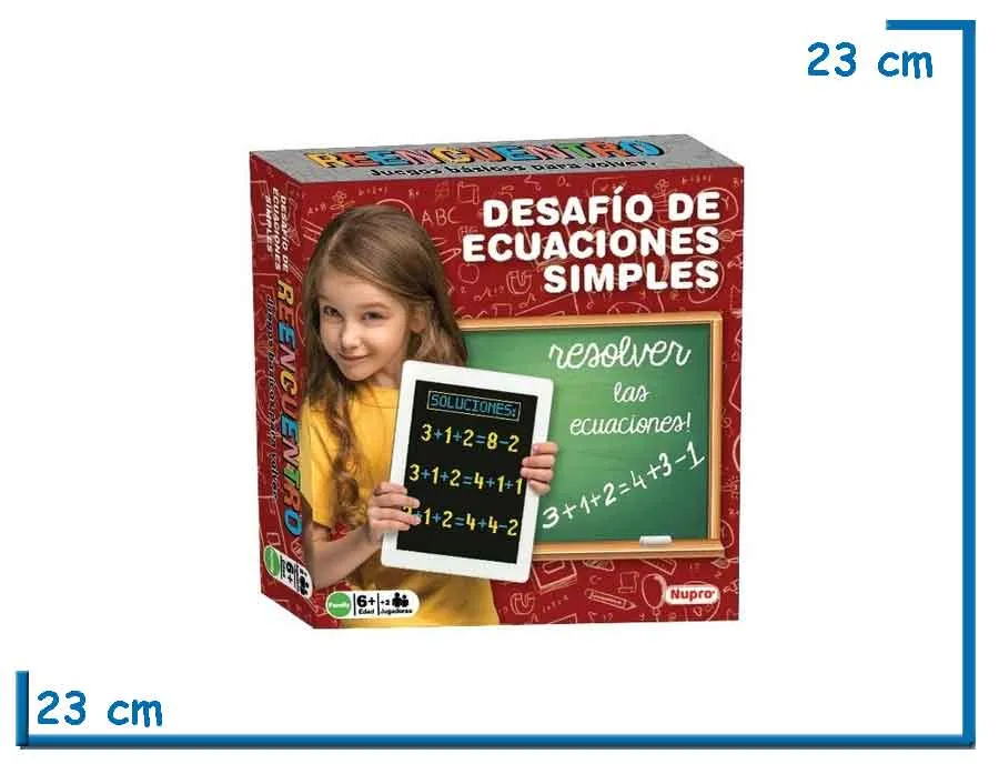 2X1 DESAFIO DE ECUACIONES SIMPLES