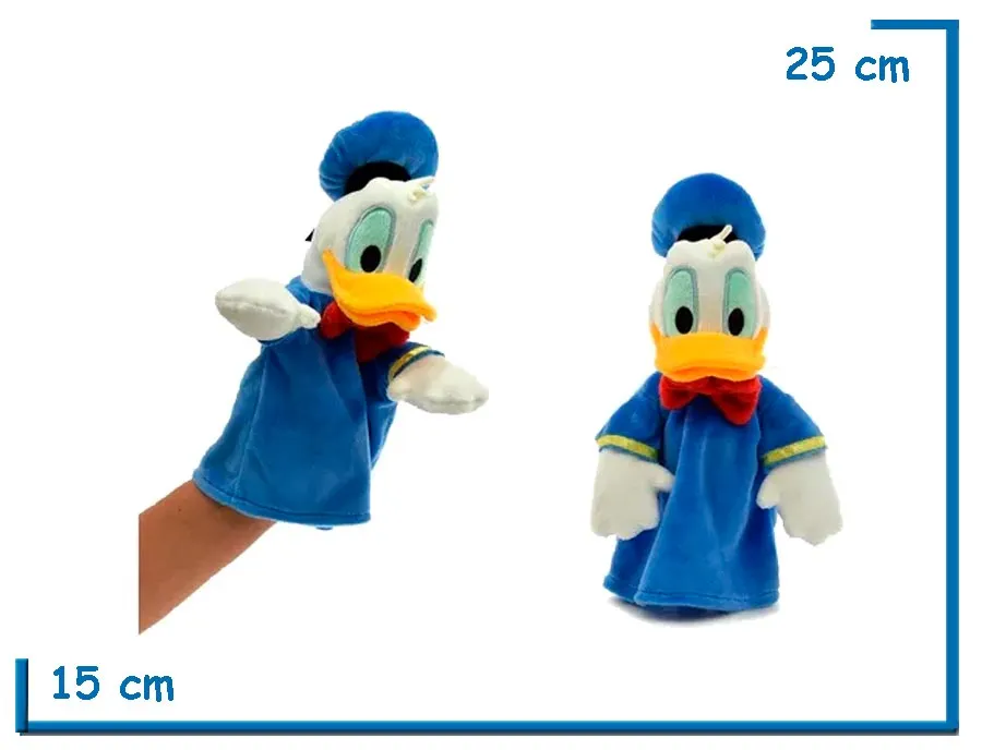 PELUCHE TITERE DONALD DISNEY MICKEY Y AMIGOS