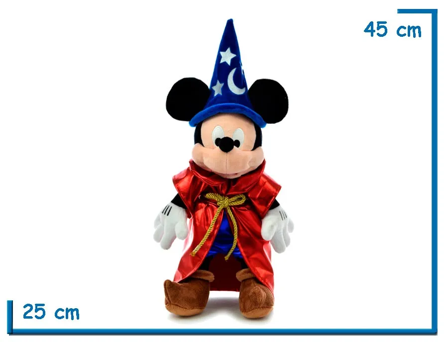 PELUCHE DISNEY 100 MICKEY MAGO 45 CM