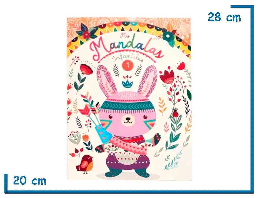 L.MIS MANDALAS INFANTILES 1 CONEJITO