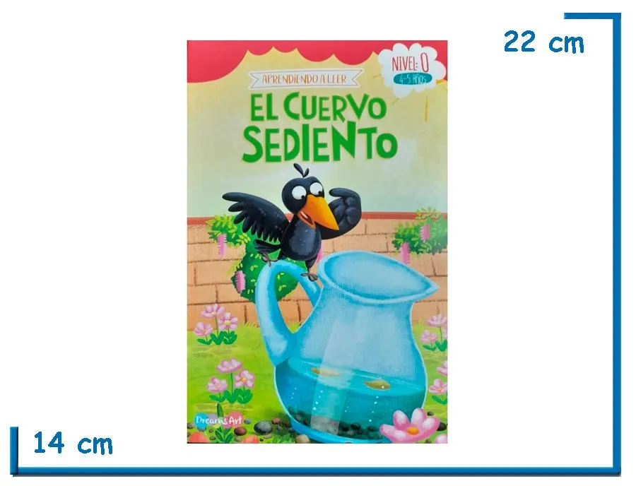 L.EL CUERVO SEDIENTO APRENDIENDO A LEER NIVEL 0 (4-5 A¥OS)