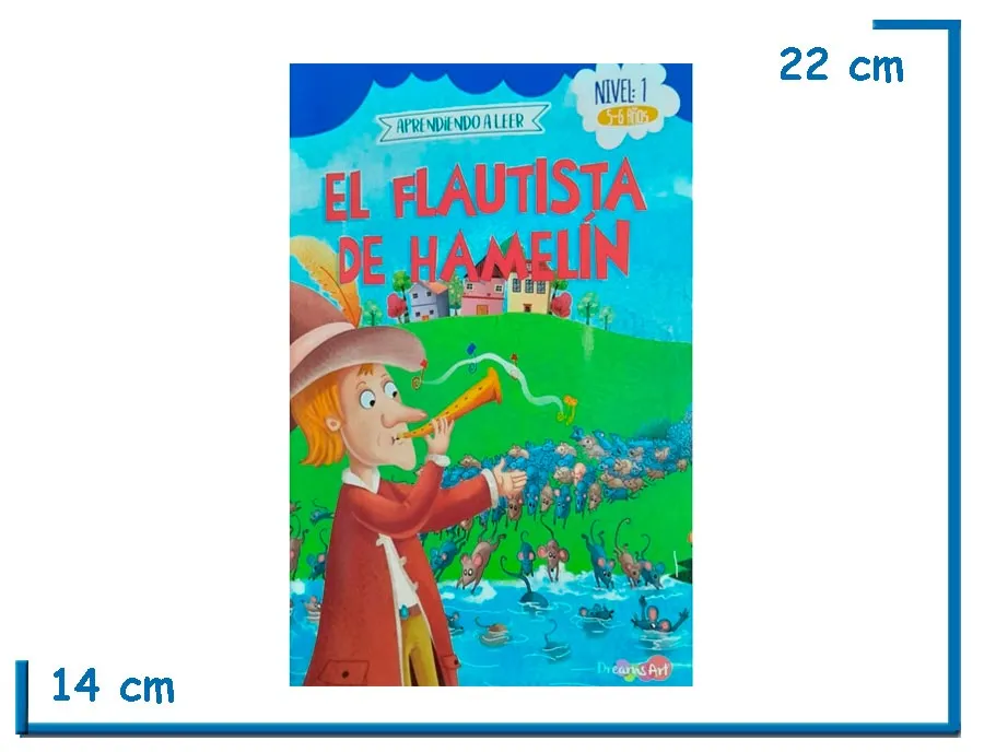L.EL FLAUTISTA DE HAMELIN APRENDIENDO A LEER NIVEL 1 (5-6 A¥OS)