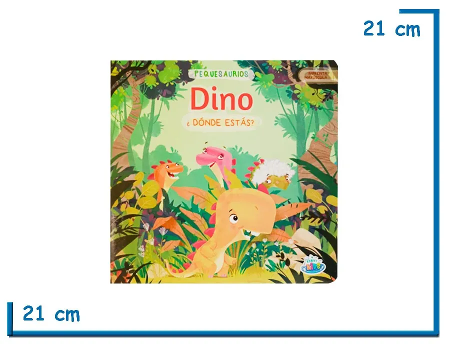 L.PEQUESAURIOS DINO DONDE ESTAS TAPA DURA