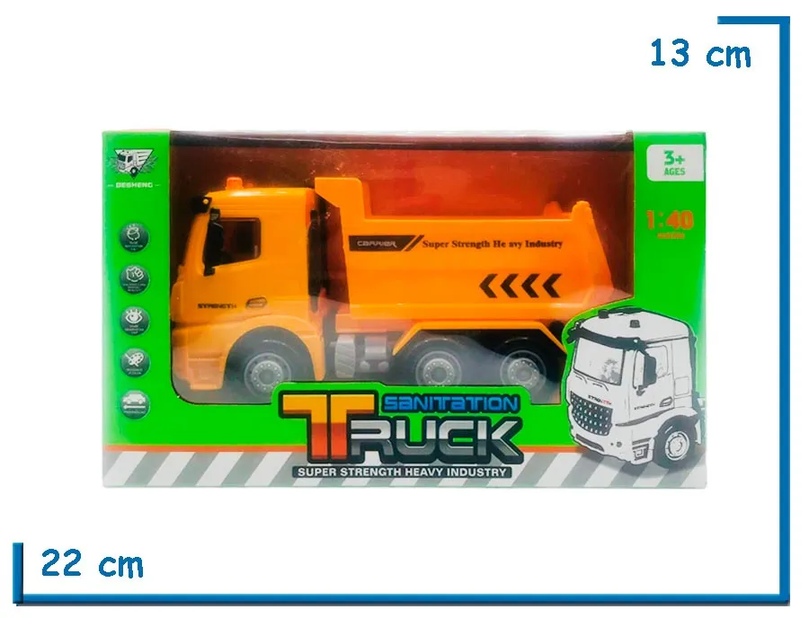SANITATION TRUCK CAMION VOLCADOR AFRICCION