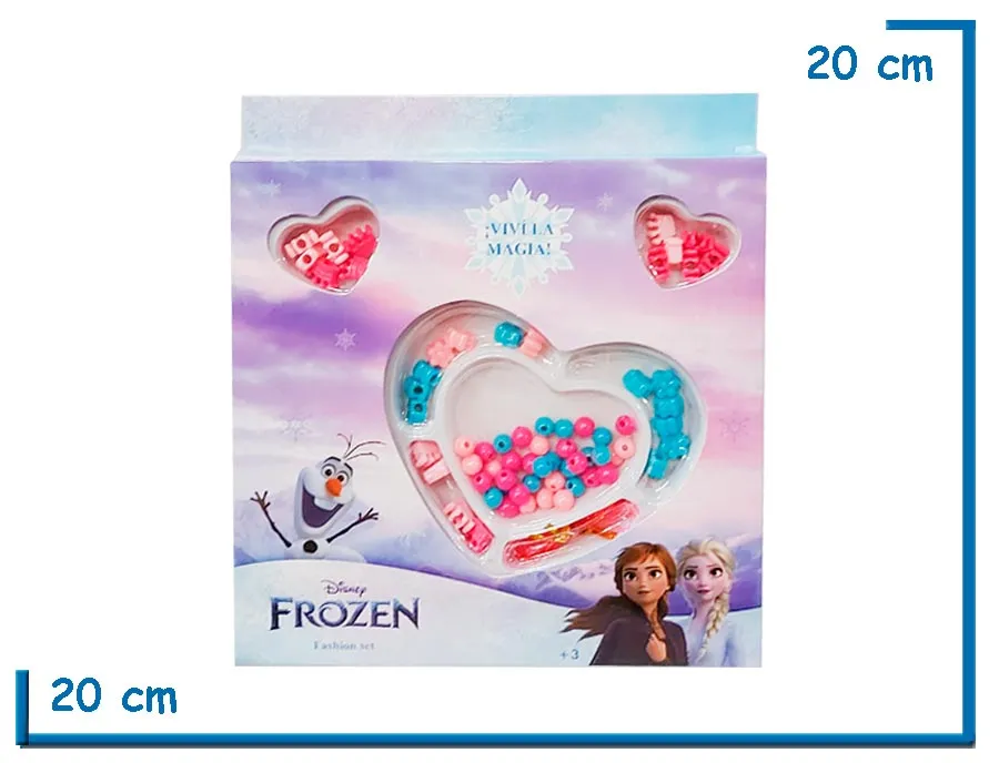 FROZEN FS CORAZON CON MOSTACILLAS EN CAJA