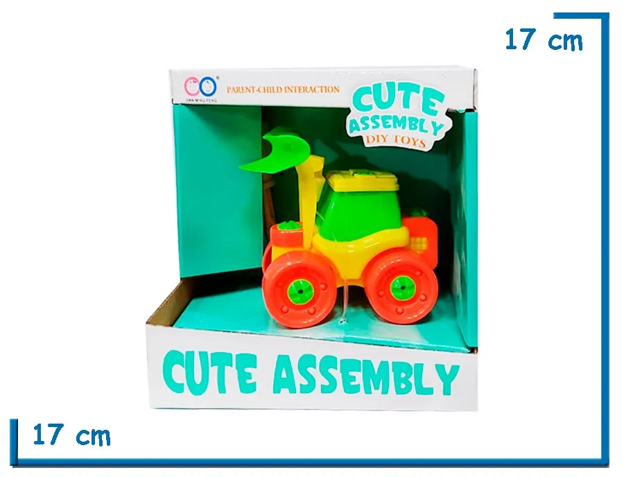 CUTE ASSEMBLY TRACTOR PARA ARMAR EN CAJA