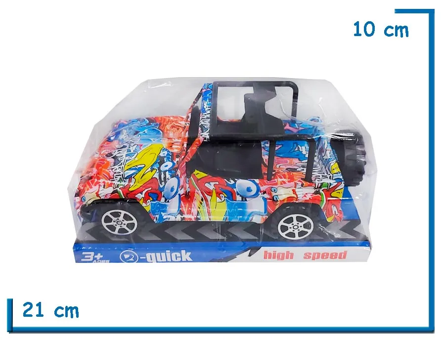 QUICK HIGH SPEED JEEP PLOTEADO SURTIDO EN BURBUJA