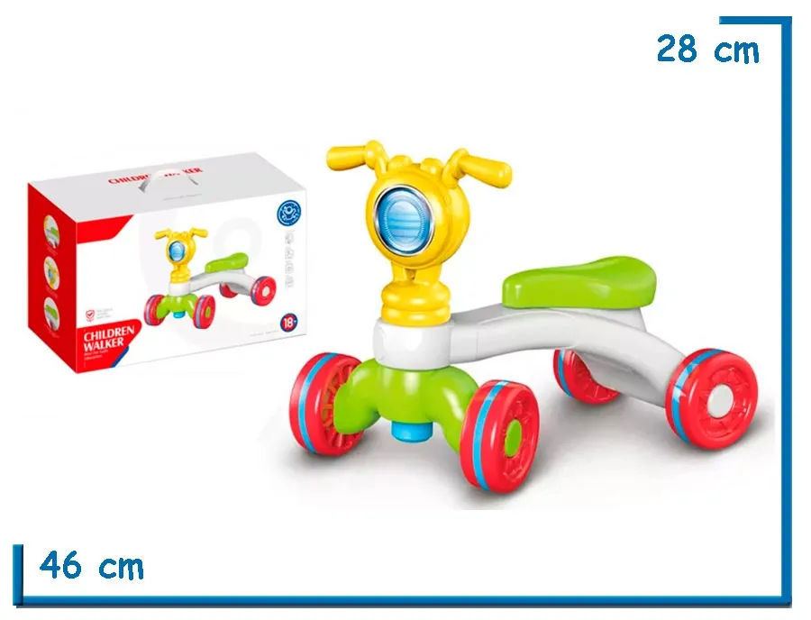 2X1 HUANGER CHILDREN WALKER PATA PATA MOTO EN CAJA