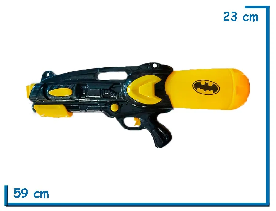 SUPER PISTOLA DE AGUA BATMAN EN BOLSA 59CM