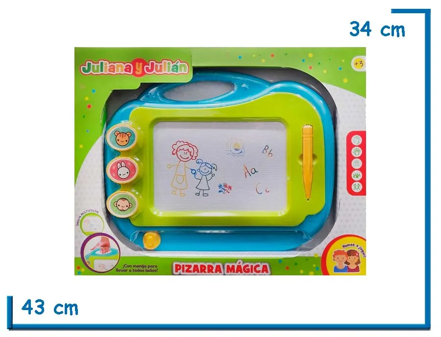 JULIANA Y JULIAN PIZARRA MAGICA