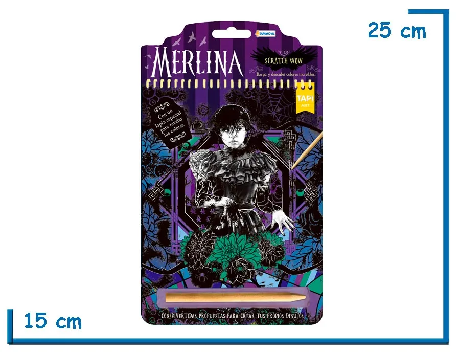 MERLINA SCRATCH WOW! RASPA Y DESCUBRE