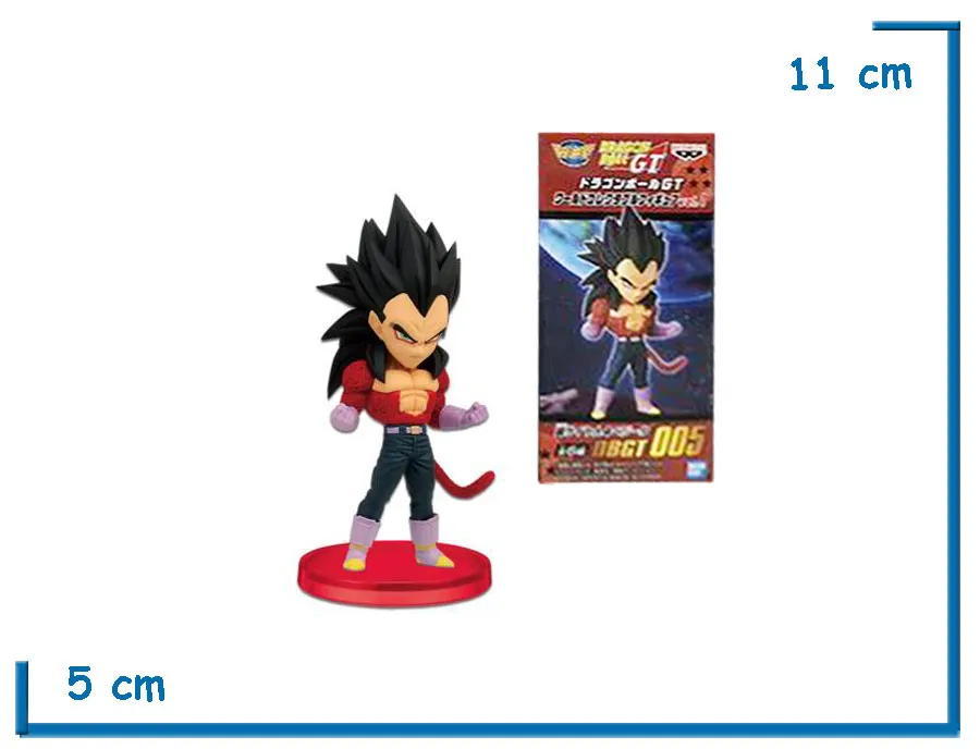 BANPRESTO VEGETA SS4 DBGT WORLD COLLECTIBLE VOL 1