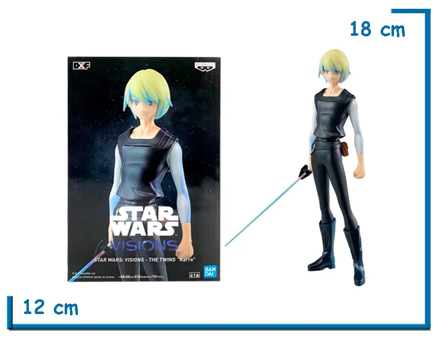 BANPRESTO KARRE THE TWINS STAR WARS VISION DXF