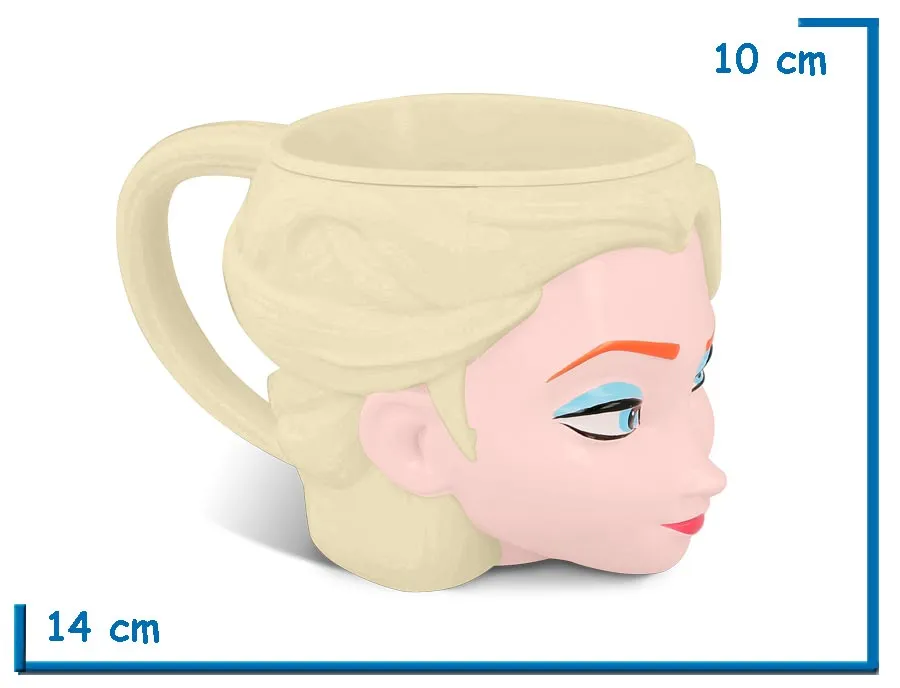 FROZEN ELSA TAZA 290 ML 3D