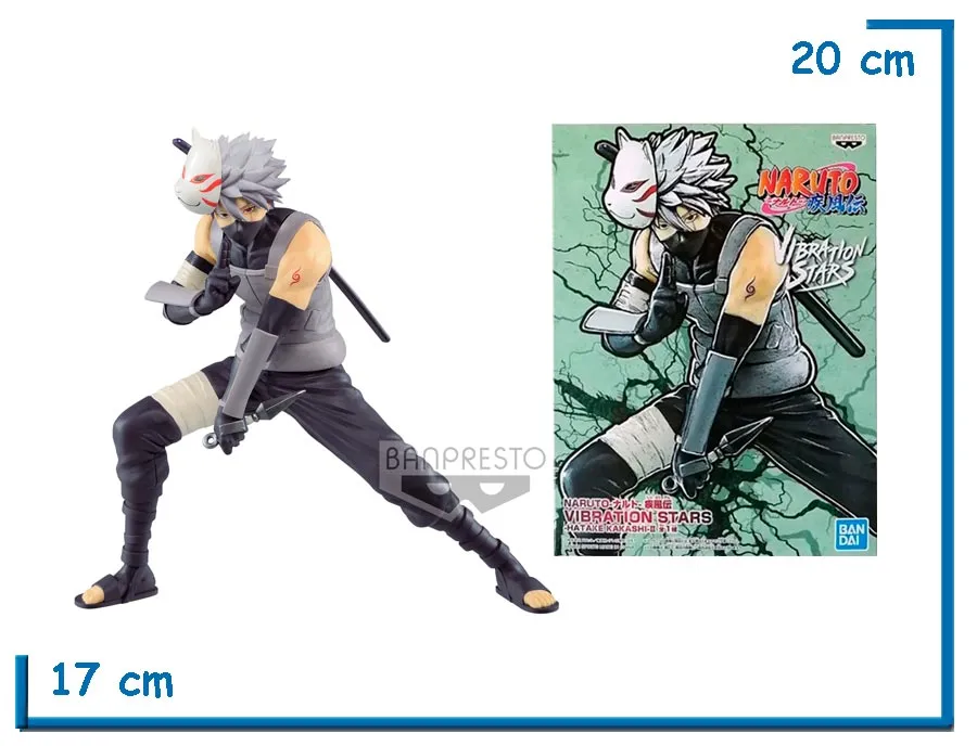 BANPRESTO HATAKE KAKASHI NARUTO SHIPPUDEN VIBRATIONS STARS