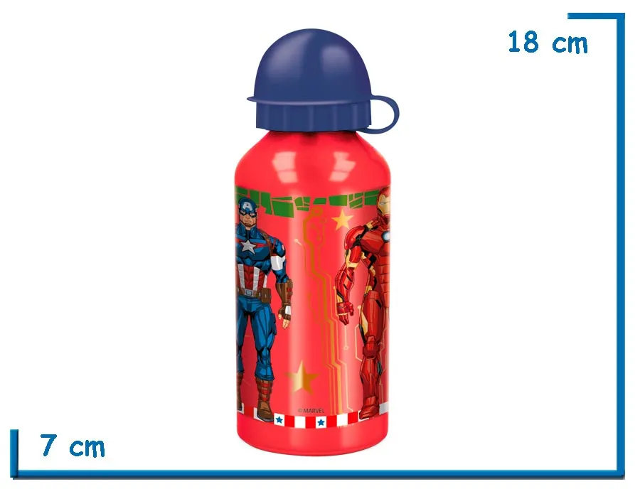 AVENGERS BOTELLA 400 ML ALUMINIUM