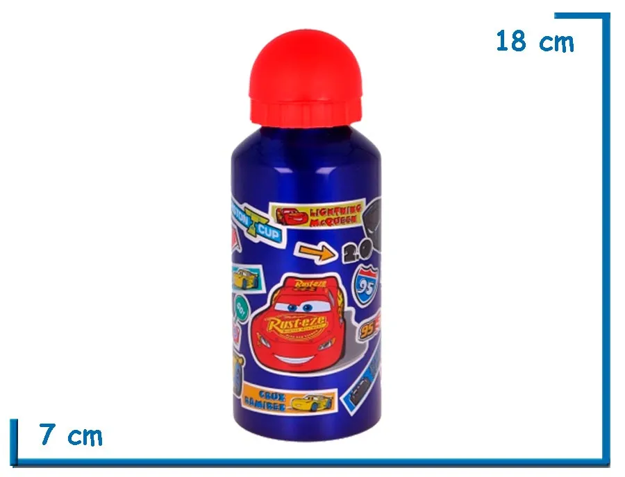 CARS BOTELLA 400 ML ALUMINIUM