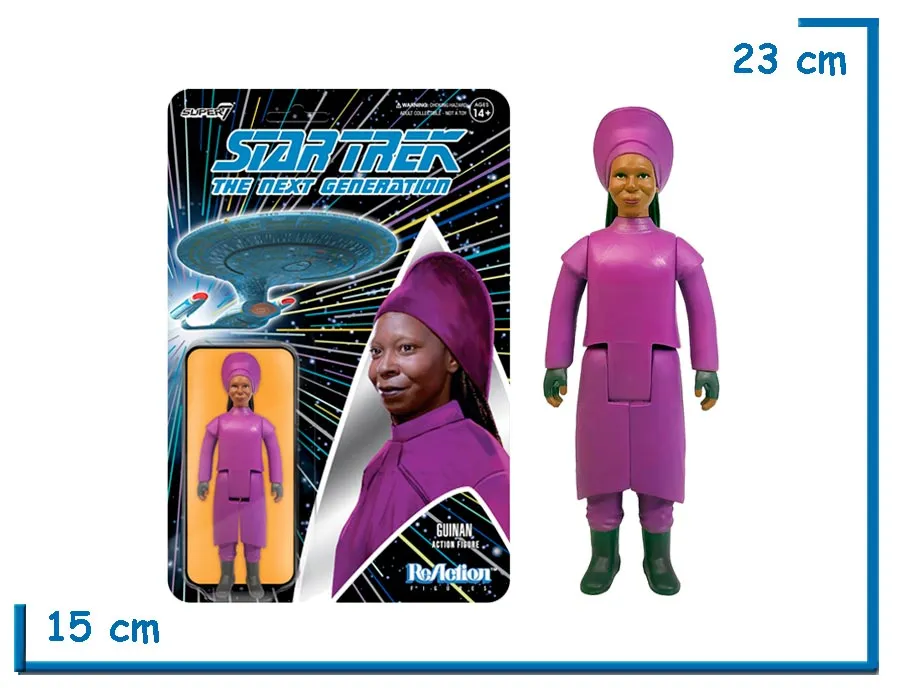 SUPER 7 REACTION GUINAN STAR TREK TNG